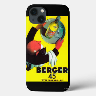 Berger 45 Vintage PosterEurope iPhone 13 Case