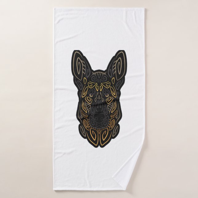 berger allemand design berger allemand cadeaux ber (Serviette de bain)