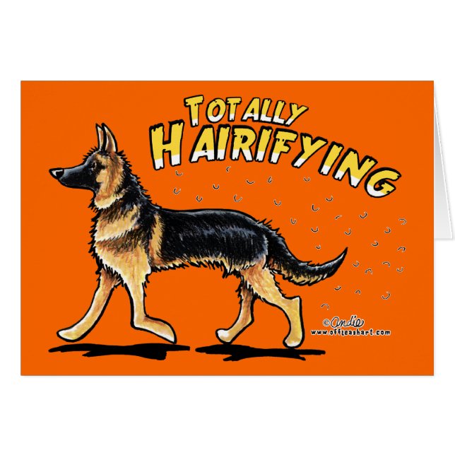 Berger Allemand Totalement Hairifiant (Devant horizontal)