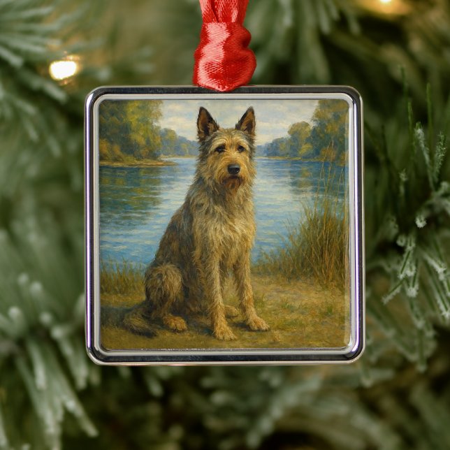 Berger Picard Metal Ornament (Tree)