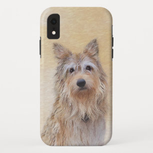 Berger Picard Painting - Cute Original Dog Art iPhone XR Case