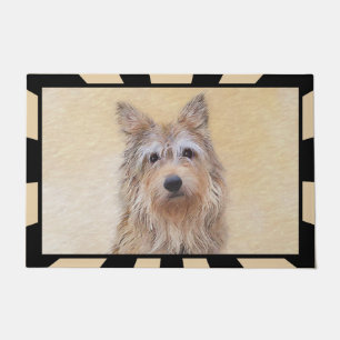 Berger Picard Painting - Cute Original Dog Art Doormat