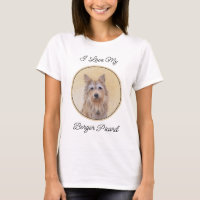 Berger Picard Painting - Cute Original Dog Art