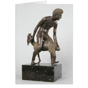 Berger trayant une chèvre