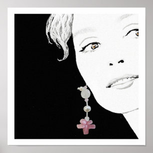 Berglind Jewellery Design fashion promotion  Poste Poster