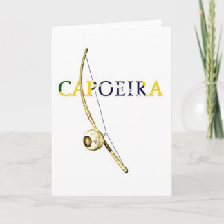 Berimbau Capoeira Card