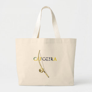 Berimbau Capoeira Large Tote Bag