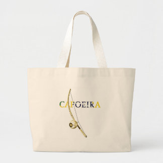 Berimbau Capoeira Large Tote Bag