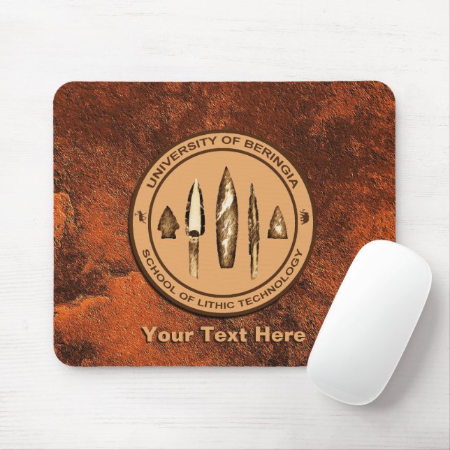 Beringia School of Lithic Technology Mouse Pad (With Mouse)