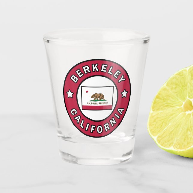 Berkeley California Shot Glass (Front)
