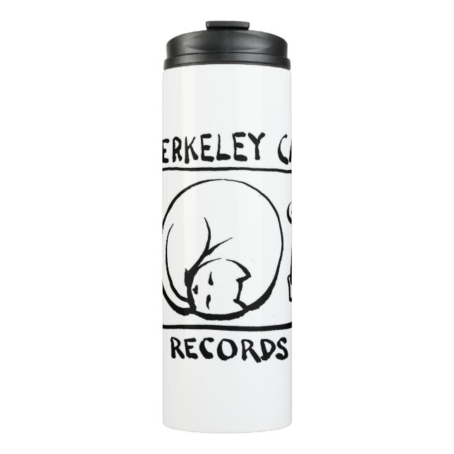 Berkeley Cat Logo merch Thermal Tumbler (Front)