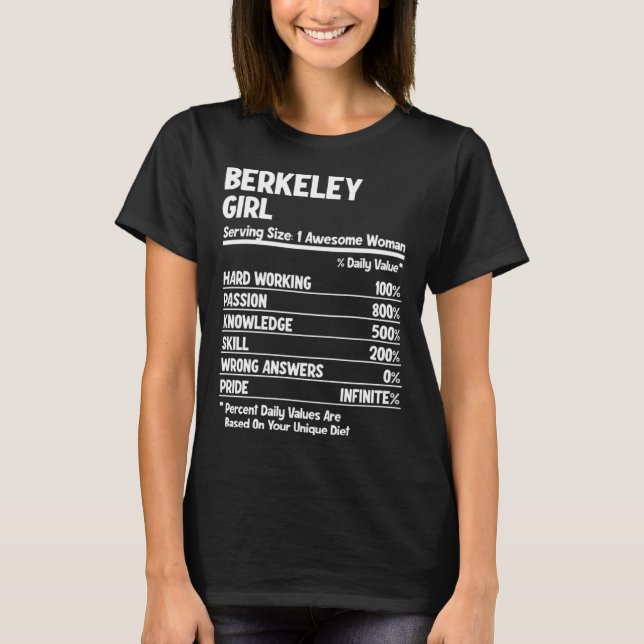 Berkeley Girl T-Shirt (Front)