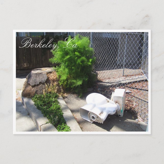 Berkeley streets postcard (Front)