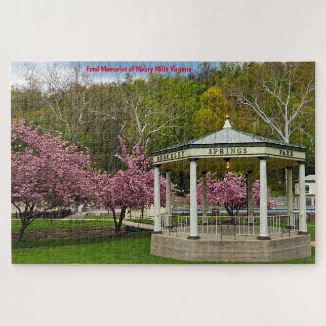 Berkeley Virginia au printemps. Jigsaw Puzzle (Horizontal)
