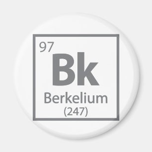 Berkelium - Berkeley Science Periodic Table Magnet