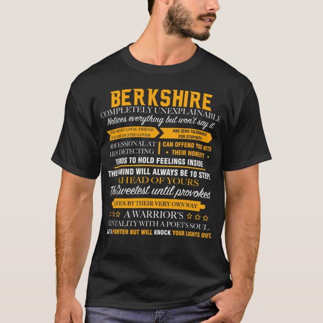 BERKSHIRE completely unexplainable T-Shirt (Front)