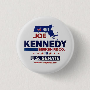 Berkshire County for Joe Kennedy 2020 1 Inch Round Button