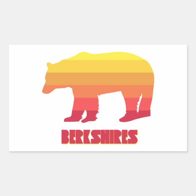 Berkshires Bear Sticker (Front)