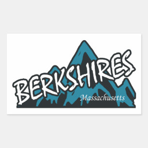 Berkshires Massachusetts Mountains Sticker