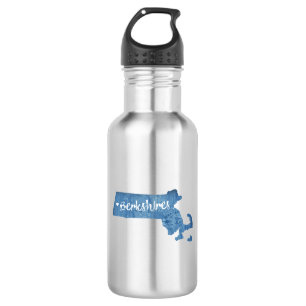 Berkshires Massachusetts Wood Grain 532 Ml Water Bottle