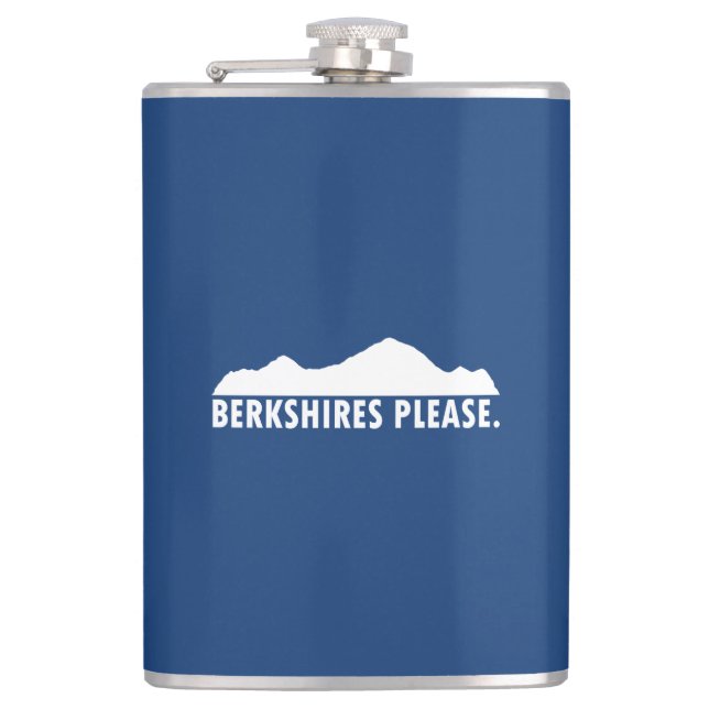 Berkshires Please Hip Flask (Front)