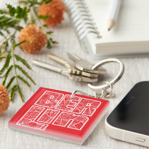 Berlin 2 keychain