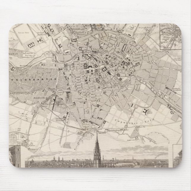 Berlin 2 mouse pad (Front)