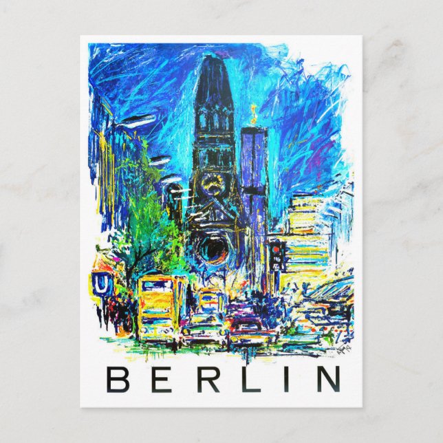 Berlin Allemagne vintage Voyage Carte postale (Devant)