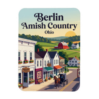 Berlin Amish Country Ohio Magnet