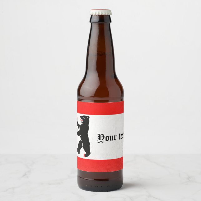 Berlin Beer Bottle Label (Front)