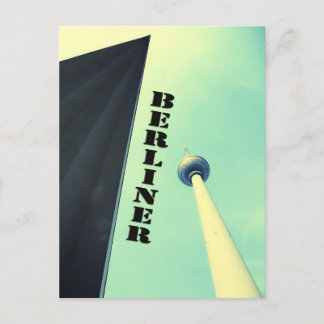 Berlin - Berliner TV Tower Postcard