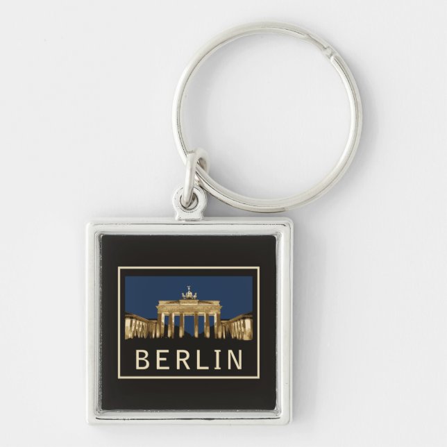Berlin Brandenburg Gate Keychain (Front)