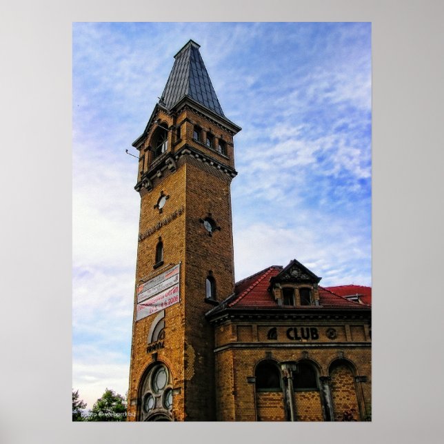 Berlin Buildings (Germany) Poster (Front)