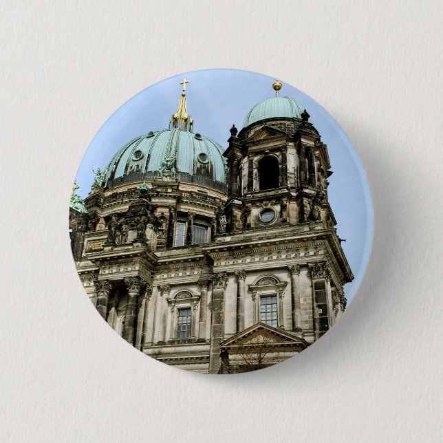 Berlin Cathedral 2 Inch Round Button (Front)