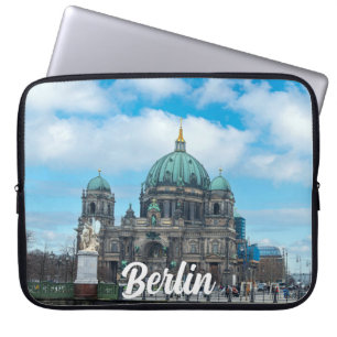 Berlin Cathedral and TV tower in Berlin, Germany Laptop Sleeve