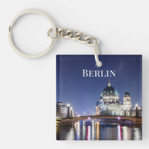 Berlin Cathedral in Berlin, Germany Keychain