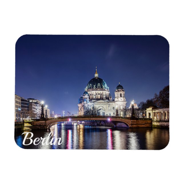 Berlin Cathedral in Berlin, Germany Magnet (Horizontal)