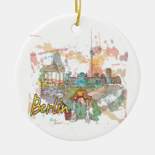Berlin Ceramic Ornament