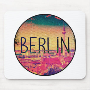 Berlin, circle mouse pad