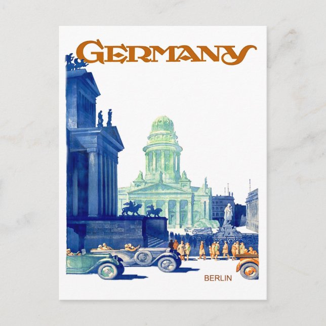 Berlin city centre, Germany Postcard (Front)