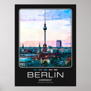 Berlin City Poster