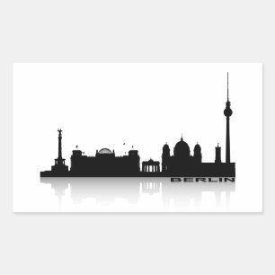 Berlin Cityscape_2 Sticker