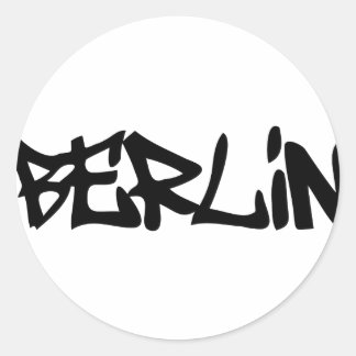 berlin classic round sticker