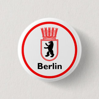 Berlin Coat of Arms 1 Inch Round Button