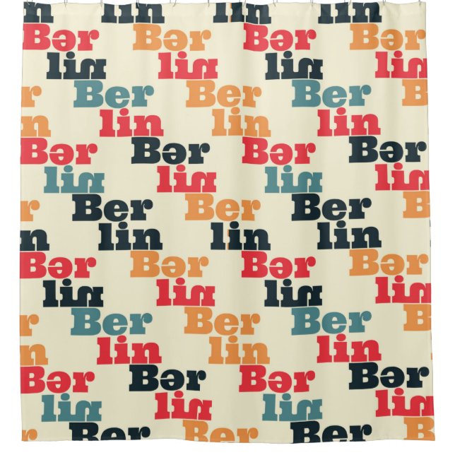 Berlin creative pattern. (Front)