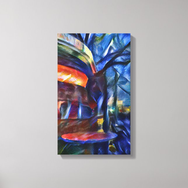 Berlin Currywurst Canvas Print (Front)