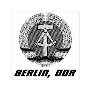 Berlin, DDR - Deutsche Demokratische Republik Self-inking Stamp