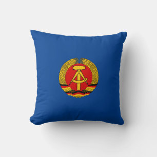 Berlin, DDR - Deutsche Demokratische Republik Throw Pillow