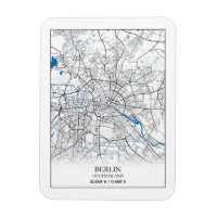 Berlin Deutschland Germany City Map Travel Lovers
