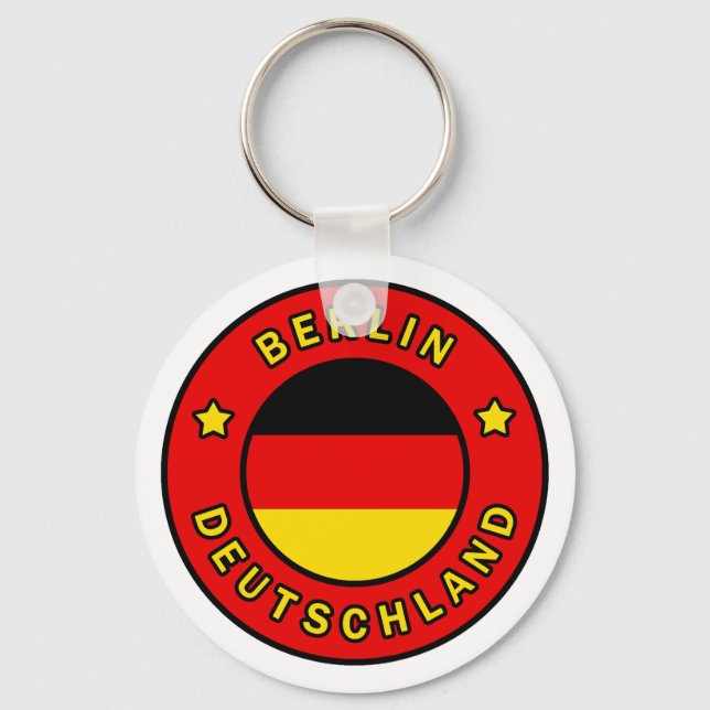 Berlin Deutschland Keychain (Front)